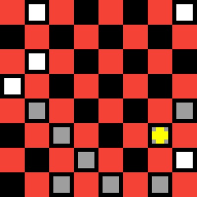 Checkers #1 - Moves 41-50