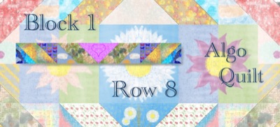 Quilt Block 1 Row 8