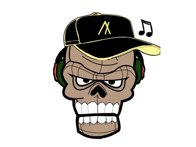 Capped skull 006