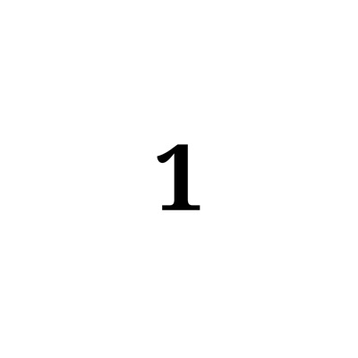 Number 1