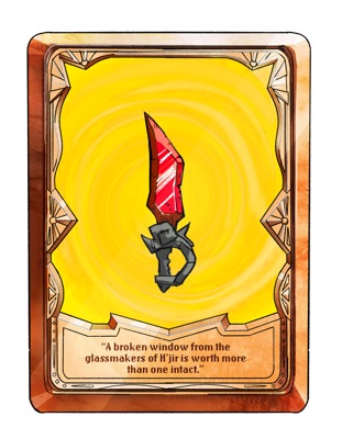 Glass Dagger of H'jir (Variant)