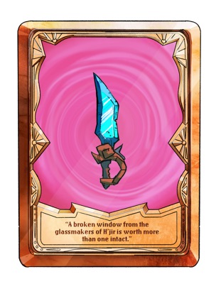Glass Dagger of H'jir (Variant)
