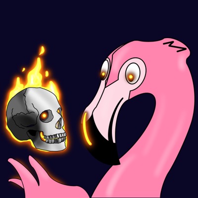 Flamingo Halloween #5