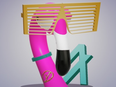Bored Flamingo #01