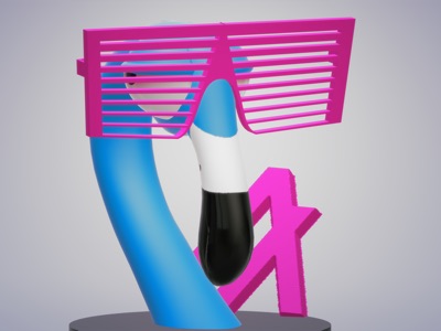 Bored Flamingo #02