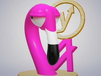 Bored Flamingo #03