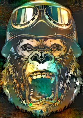 Grumpy Gorilla #4