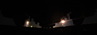 Hidden under a train 2