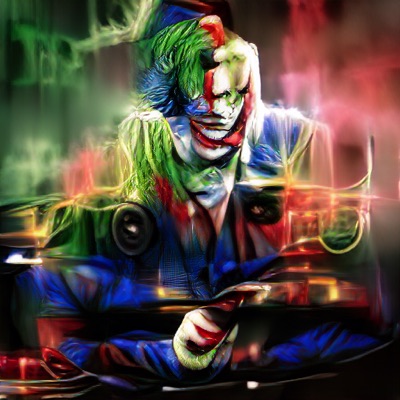 joker feels the music