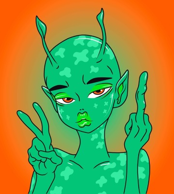 Bored Alien 1