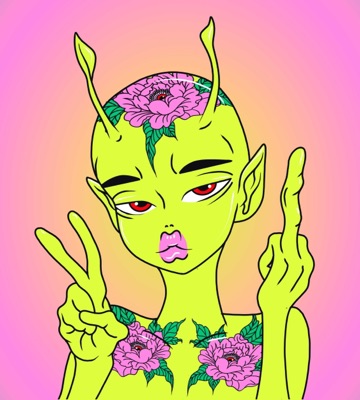 Bored Alien 5