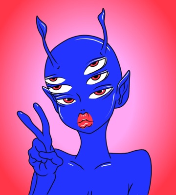 Bored Alien 7