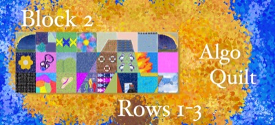 Quilt Block 2 Rows 1-3