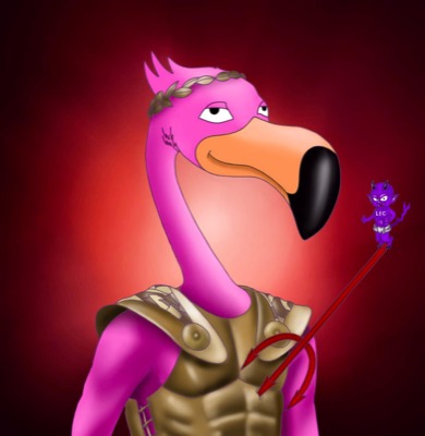 Eclectic Flamingo #243