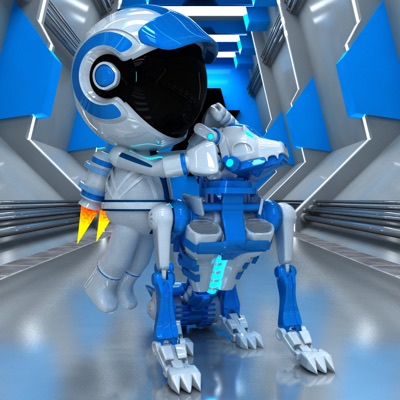 Astroman and dog 1