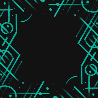 black background