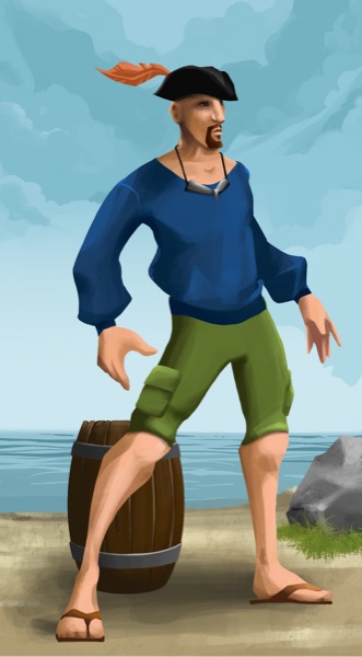 AlgoSeas Pirate #4664