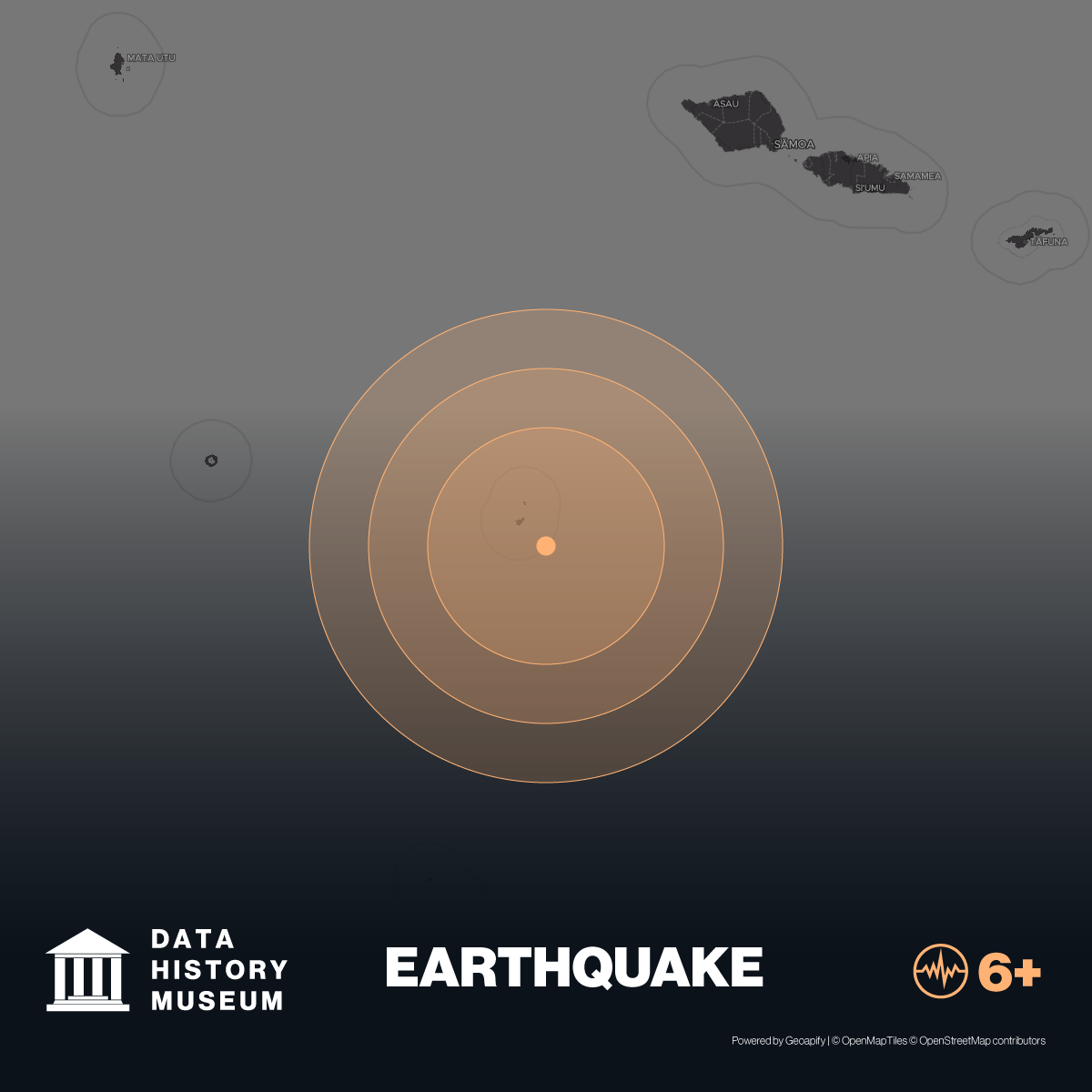 DHM: M6+ Quake pt22139000