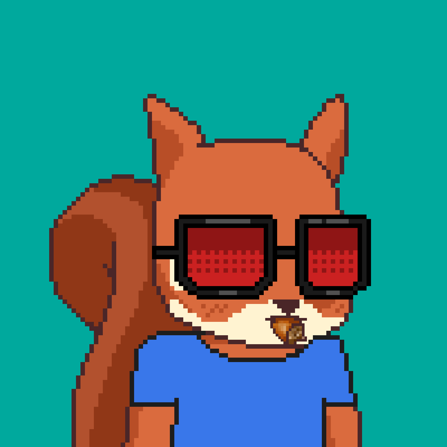 Pixel Squirrels #2650