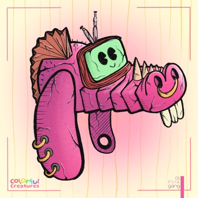 Colorful creature 05