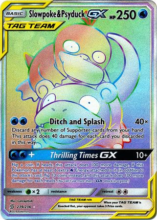 PKM-SMUF-239 SLOWPK & PSYDUCK GX